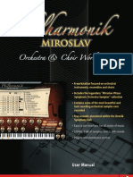 Filarmonik Miroslav Manual