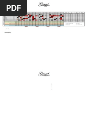 Monthly Schedule