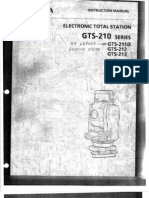 Topcon 211-D Manual