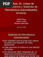 Líneas de Transferencia y Sistemas de Manufactura Automatizados similares