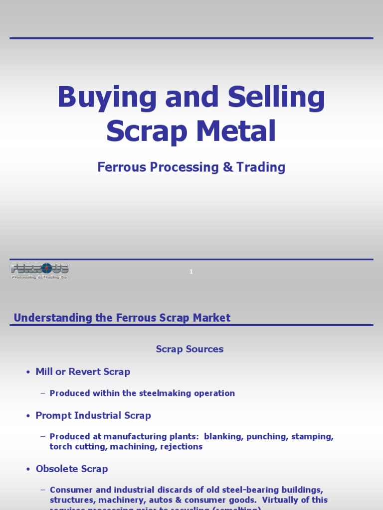 scrap metal business plan pdf