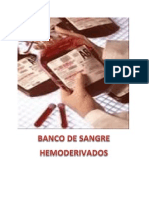 Banco de Sangre Hemoderivados