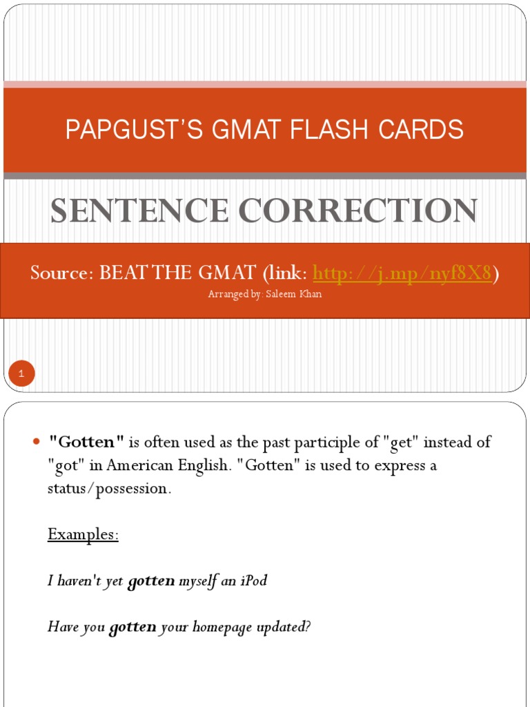 GMAT SENTENCE CORRECTION PRACTICE visual data 2