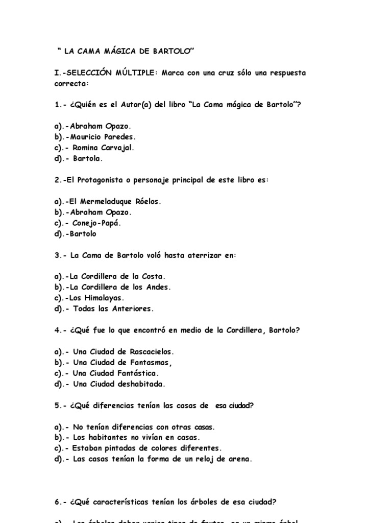 La Cama Magica De Bartolo Pdf Chilecomparte La Cama Magica De Bartolo Pdf Chilecomparte
