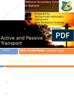 Chapter Active and Passive Transport