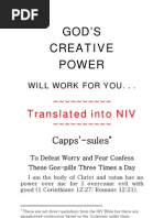 100 Declarations To Speak Over Your Life | PDF | God In Christianity ...