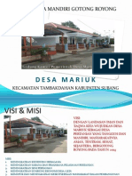 Presentasi DMGR Desa Mariuk