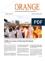 The Orange Newsletter Volume 2 Number 3. 17 January 2013