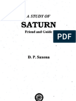 A Study of Saturn Friend Guide by D.P. Saxena PDF