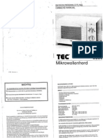 Manual de Usuario de Horno Microondas TEC 5055