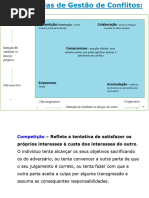 ESTRATÉGIAS DE GESTÃO DE CONFLITOS