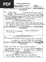 Field Work Observation Report