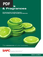 Download SAFC Flavors  Fragrances - 2009 New Certified Organics by SAFC-Global SN12097037 doc pdf