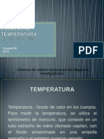 Escala de Temperaturas