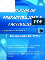 Estudios de factibilidad