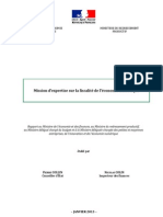 Mission d’expertise sur la fiscalité de l’économie numérique