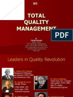 Total Quality Management: Zahid Hussain
