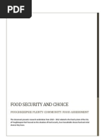 Download Food Security and Choice Poughkeepsie Plenty Community Food Assessment by Leonard Nevarez SN120982748 doc pdf