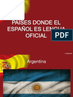 Países Donde El Español Es Lengua Oficial