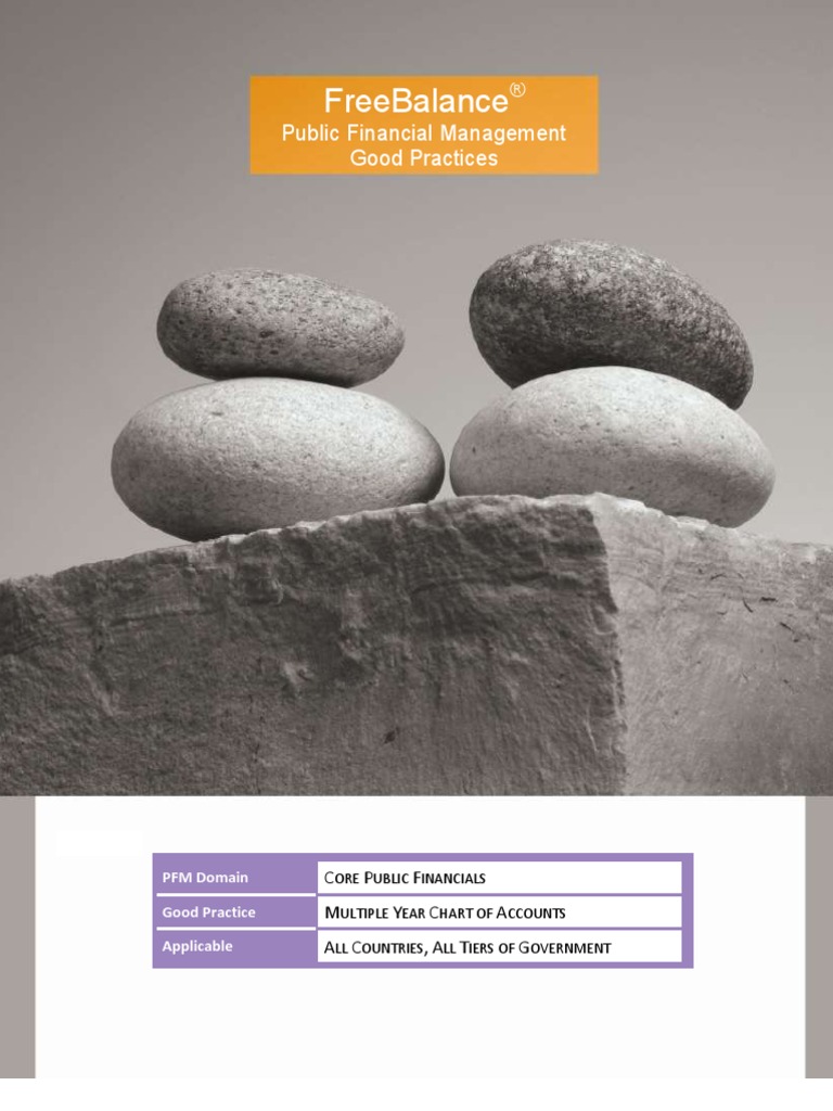 Public Financial Management Good Practices Multiple Year Chart of