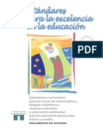 Estándares para La Excelencia en La Educación. Documento de Estudio