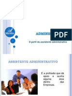 O Perfil Do Assistente Administrativo