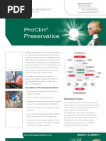 ProClin® 300 Preservative For Diagnostic Reagents - Product Information ...