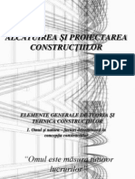 Alcatuirea Si Proiectarea Constructiilor