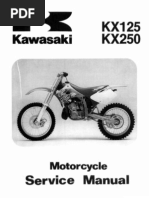 Kawasaki ZX-9R (ZX900-B1 - 4) '94 A '97 - Service Manual | PDF