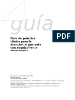 guia practica  clinica de esquizofrenia