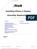 iPhone 4 Display assembly guide