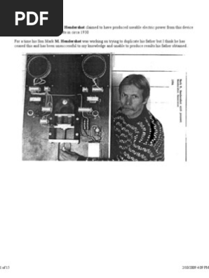 The Hendershot Generator - Free Energy