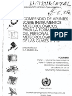 Instrumentos Meteorologicos