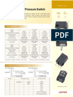 LF10-W Pressure Switch