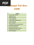 ISI KANDUNGAN FAIL PBS GURU