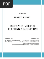 Download Distance Vector Routing Algorithm by italo_ramirez_5 SN121070544 doc pdf