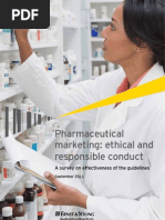 Survey Report - Pharmaceutical Marketing - Ethical and Responsible Conduct