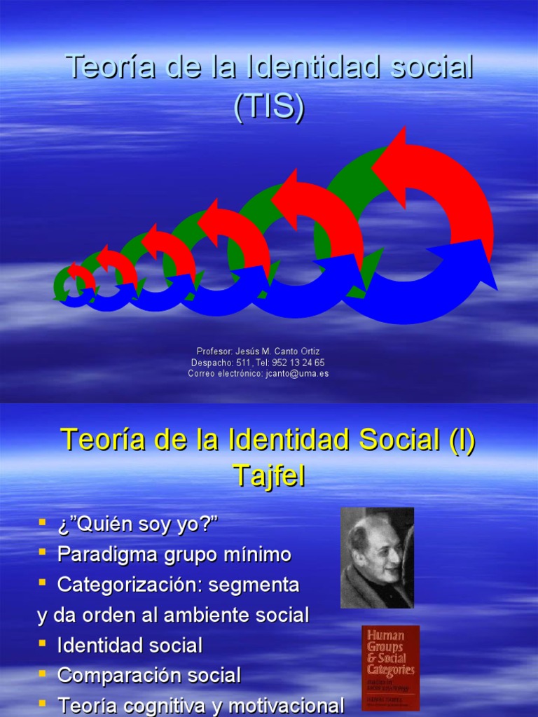 Teoría de la Identidad Social (TIS) | PDF | Comportamiento | Teoría