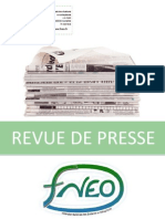 Revue de presse janvier 2013