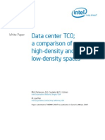 Data Center TCO A Comparison of High-Density and Low-Density Spaces