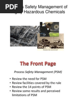 Process Safety Management