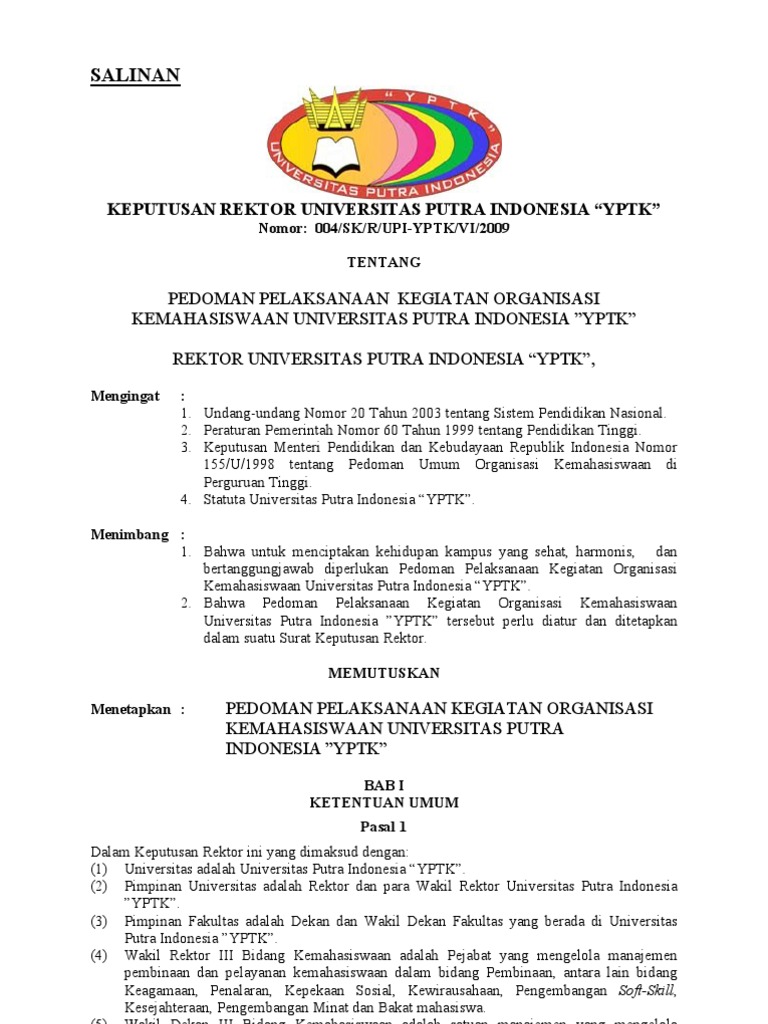 Rema Upi Yptk Padang