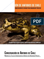 Libro conservación Anfibios de Chile
