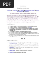 Download Lesson Plan of poetry Study by Ike Sintadewi SN121149290 doc pdf