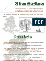Benefits of Trees At-a-Glance