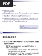 Compiler Design-Code Optimization