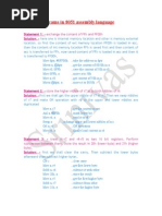 8051 Assembly Language Programs