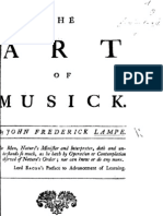 Lampe Art of Musick 1740 75pg