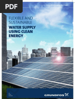 Flexible and sustainable water supply using clean energy