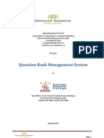 Question Bank Management System: Presents